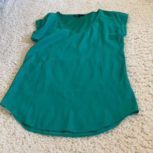 Green blouse